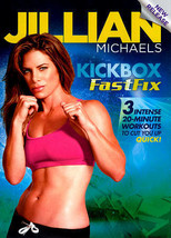 Jillian Michaels: Kickbox FastFix (DVD 2012) Exercise Fitness Workout NE... - £5.81 GBP