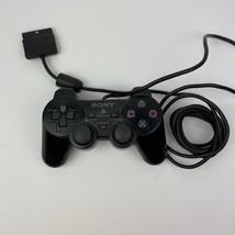 Sony PlayStation 2 PS2 DualShock 2 Controller Black Genuine OEM - £12.66 GBP