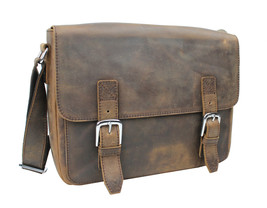 Vagarant Traveler Full Grain Cowhide Leather Casual Messenger Bag L60.Vi... - £147.29 GBP