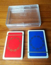 New Sealed Double Deck Fournier Red Blue Playing Cards Royal Viking Cruise Line - £16.21 GBP