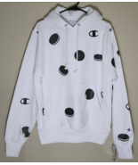 Champion Oreo Hoodie Sweatshirt Size Small Reverse Weave Brand New with ... - $14.84