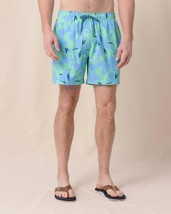 Southern Tide Boys Blossom Bay Swim Trunk Jade Green - $52.00
