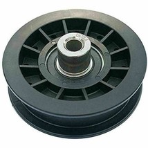 Flat Idler Pulley For 42&quot; 54&quot; Husqvarna YTH2348 Craftsman LT2000 YS4500 Poulan - £20.11 GBP