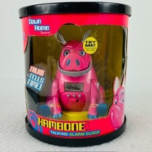 Hambone Talking Pink Pig Alarm Clock 2001 Trendmasters Sealed Nds New Batteries - £15.65 GBP