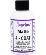 Angelus Matte 4 Coat Scratch Resistant Leather Sealer Durable Flexible C... - $32.17
