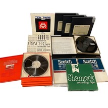 Reel to Reel Tapes Various Brands Lot Of 16 Scotch Memorex TDK More Used... - £30.94 GBP