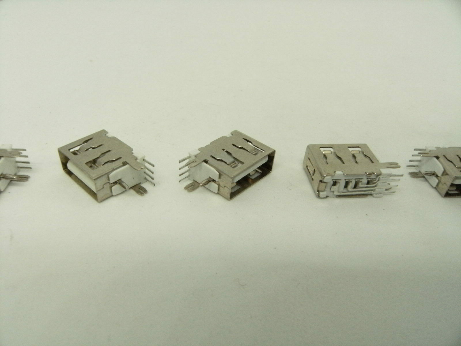 5 Pcs Pack Lot Standard USB Type A Female 90 Degrees Vertical Standing Port Jack Item image 5