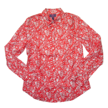 NWT J.Crew Slim Perfect Shirt in Sunset White Liberty Summer Blooms Floral Top 6 - £57.11 GBP