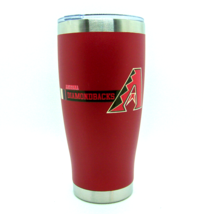 Arizona Diamondbacks MLB 20 oz Color Logo Stainless Steel Hot Cold Tumbler - £22.50 GBP