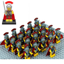 21pcs/set Roman Commander Army Medieval Castle Legion Soldiers Minifigures Toys - £23.44 GBP