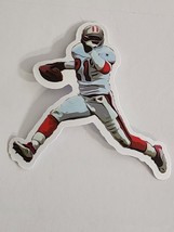Football Player Running with Ball in Hand #21 Sports Theme Sticker Decal Cool - £2.03 GBP