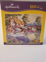 Hallmark Lush Daydream 1000 Piece Jigsaw Puzzle 20&quot; x 24&quot; Ages 12+ - £15.79 GBP