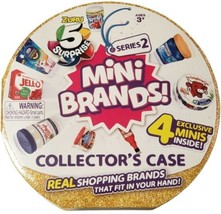Zuru Mini Brands Series 2 Collector’s Case Includes 4 Exclusive Minis - New - £16.88 GBP