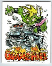 Metallica Monster Truck Hot Rod Green Horn Beast Decal Sticker 1998 Heav... - $20.90