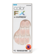 Pop Star Pink KISS imPRESS Color FX, No Glue Mani, Peel &amp; Press iridescent - $181.33 MXN