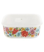 Pioneer Woman ~ Ceramic Food Storage Container ~ Breezy Blossom Pattern ... - $555.44 MXN