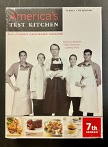 America&#39;s Test Kitchen - Season 7 (DVD, 4-Disc Set) SEALED - £6.67 GBP