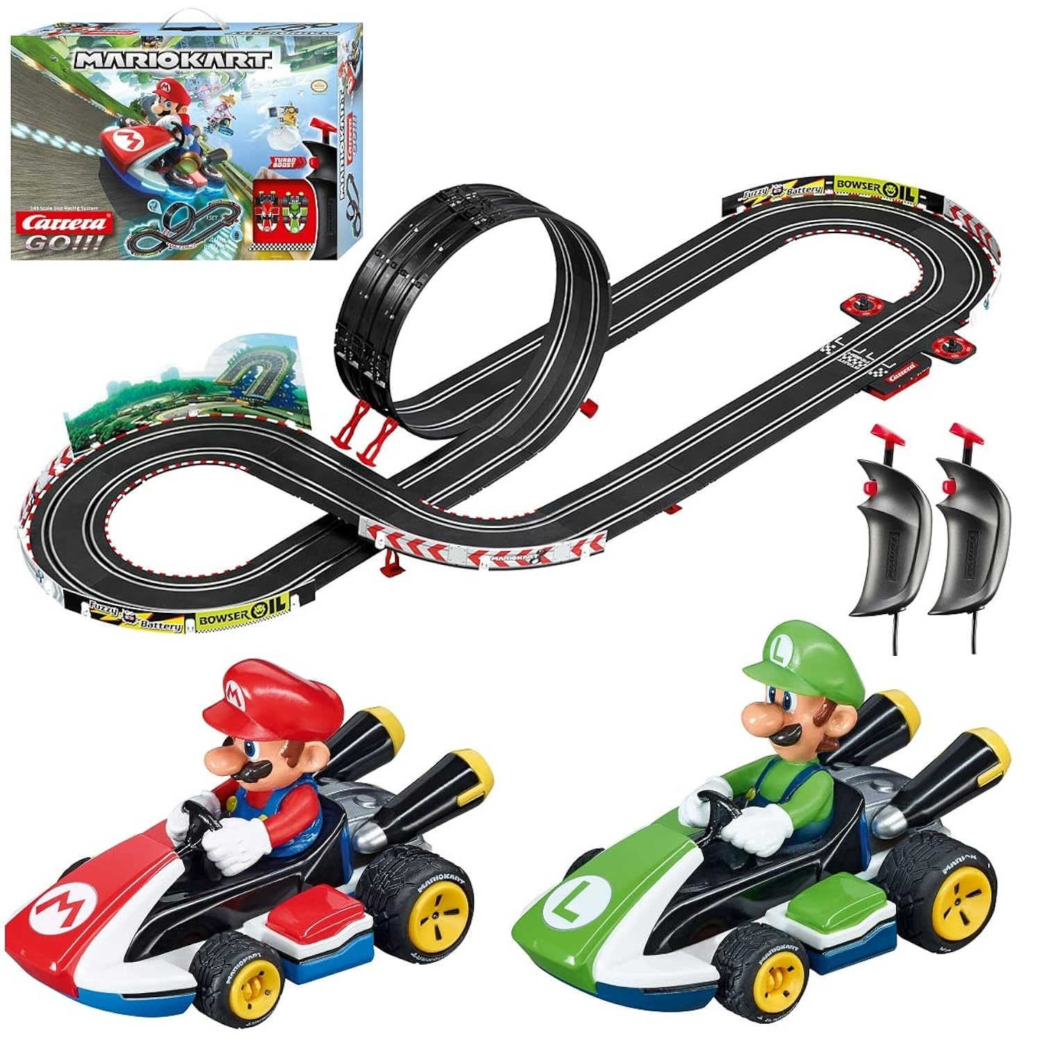 Carrera GO!!! Electric Powered Slot Car Racing Kids Toy Race Track Set 1:43 Scal