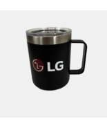 LG Insulated Cup Mug Vacuum Double Wall Stainless Steel Sweat Proof Blac... - $23.76