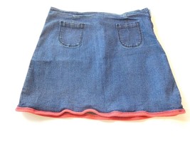 Tommy Jeans Skirt Women&#39;s Junior&#39;s Size 3 Denim Jean Skirt Blue GUC - £11.69 GBP