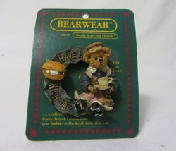 BOYDS BEARS &amp; FRIENDS BEARWARE COLLECTION HAVE A NICE DAY. 1995 PIN MINT - $5.89