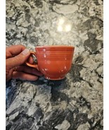 Fiesta ware Mug Tangerine retired Ring handle Tom Jerry Homer Laughlin - €10,10 EUR