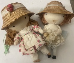 Lot of 2 Vintage Pocket Dolls - £21.92 GBP