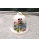 Vintage Disney Mickey Mouse, Goofy, and Donald Duck bell ornament - £11.04 GBP