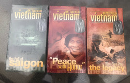 Battlefield Vietnam 3 VHS Video Tapes Time Life  Vietnam War - New Sealed - $14.84
