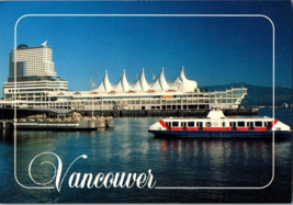 Postcard Canada  Vancouver The Sea Bus  North Shore Unposted  5.5 x 3.5&quot; - £6.10 GBP