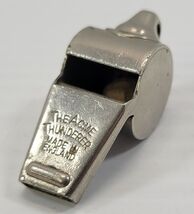 *C55) Vintage The Acme Sports Police Metal Whistle Made in England - $29.69