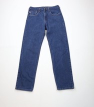 Vintage 90s Streetwear Mens 32x32 Faded Tapered Leg Denim Jeans Blue Cot... - $59.35