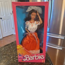 Mexican Barbie #1917 NRFB Dolls of the World 1988 Mattel Nice Box! - £51.91 GBP