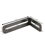 T Slot Stainless L Bracket 5 1/4&quot; x 3 1/4&quot; #3462 - $9.89