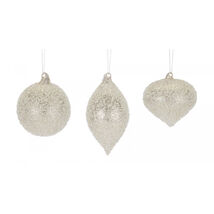 Beaded Glass Tree Ornament (Set of 6) - $57.62