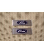 68-77 Bronco 64-66 Mustang Aluminum Door Sill Step Plate Decals Emblems ... - $13.43