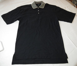 Cross Creek adult S mens dark navy blue cotton short sleeve polo shirt NOS - $12.61