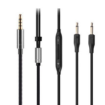 3.5mm OCC Audio Cable with mic For Monoprice Monolith M650 M600 M1060 M565 - £26.10 GBP