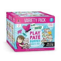 BFF Cat Play Pat Partay! Variety Pack 3oz. (Case of 12) - £22.25 GBP