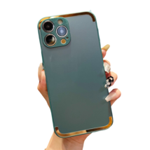 Anymob iPhone Case Blue Candy Color Matte Soft Camera Protection Shockproof  - £21.50 GBP