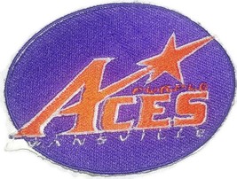 Evansville Purple Aces logo Iron On Patch - £3.98 GBP