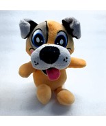 Walmart puppy dog plush talking Let&#39;s Party Paw-ty yellow gray patch Wal... - $19.58 CAD