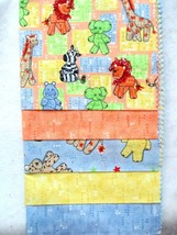 Fabric Spectrix &quot;Hear Me Roar&quot; Kids&#39; Jungle Animals 5 Pcs Quilt Sew Craft $5.50 - £4.39 GBP