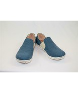 NIB b.o.c Big On Comfort Blue Canvas Slip On Flat W/ Tan Strip Sz 7 1/2 ... - $78.12 CAD