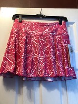 NWT Ladies GOTTEX Hot Pink &amp; White Drop Golf Tennis Pickleball Knit Skort S L XL - £31.57 GBP