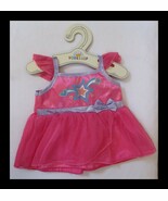 Build A Bear Workshop Pink Rising Star Dress Purple Trim Tulle Skirting - $20.81 CAD
