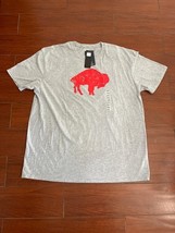 Fanatics Men&#39;s Gray Buffalo Bills Distressed Throwback Logo T-Shirt XXL - $562.94 MXN
