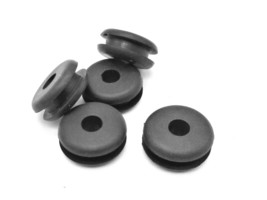 3/4&quot; x 5/16” ID w 3/16&quot; Groove Rubber Wire Grommets Cable   Oil Resistant Buna - £9.49 GBP+