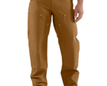 Carhartt Double Knee Work Pants Loose Fit BO1 Size 36 x 36 Brown NWT - £35.37 GBP