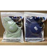 Target Vivitar Inflatable Neck Pillow w/ Built-in Hand Pump -Set of 2 Gr... - $6.67